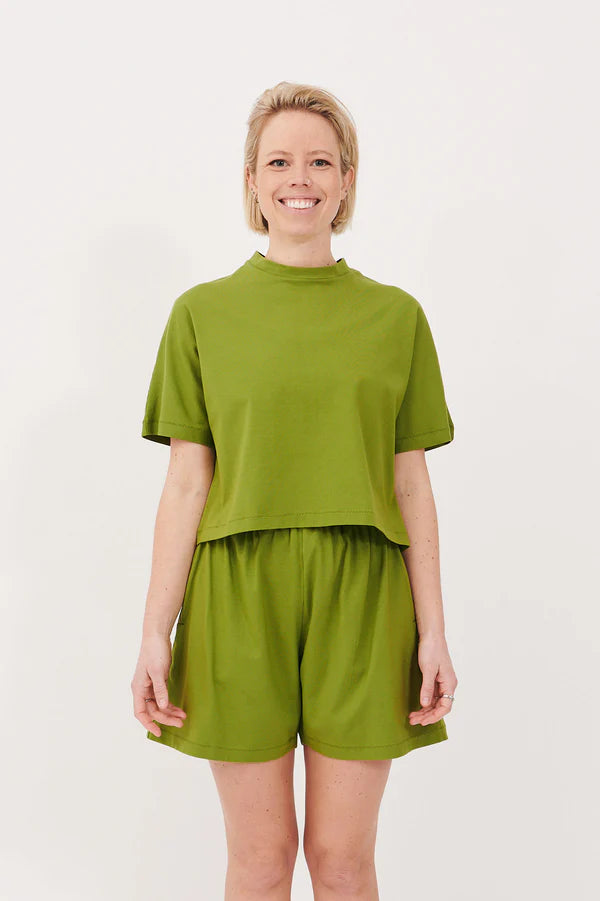 Shio - Tee-shirts crop top en coton bio