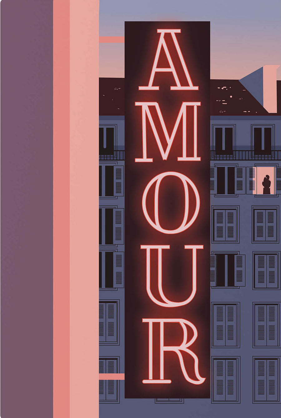 Affiche hôtel amour Piplet Paper Calembour concept store en ligne de jeunes créateurs