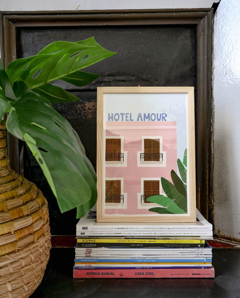 AFFICHE HOTEL AMOUR