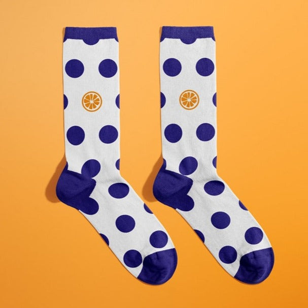 CHAUSSETTES POIS FANTAISIES UNISEXES