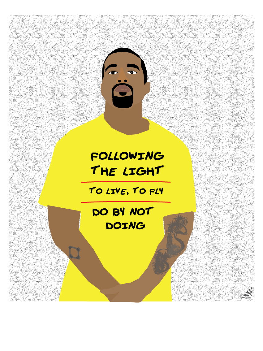 Affiche Kanye West dessin