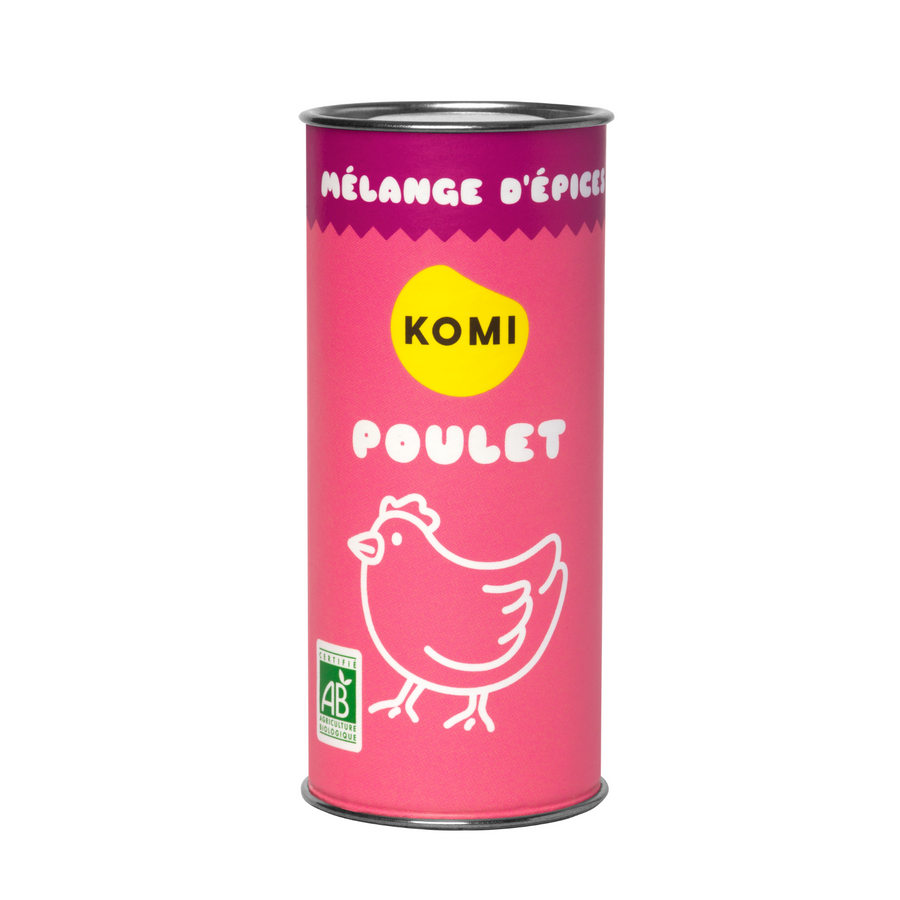 Komi Épices - Mélanges d'épices pour grillade (5 pots)